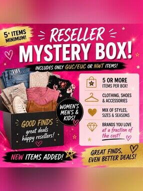 ⭐‎ Reseller Mystery Box | 5+ Clothing Items | EUC/GUC/NWT Brands